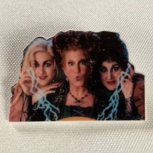 NWT. Handmade Hocus Pocus Pin Brooch with All 3 of the Lovely Witches!